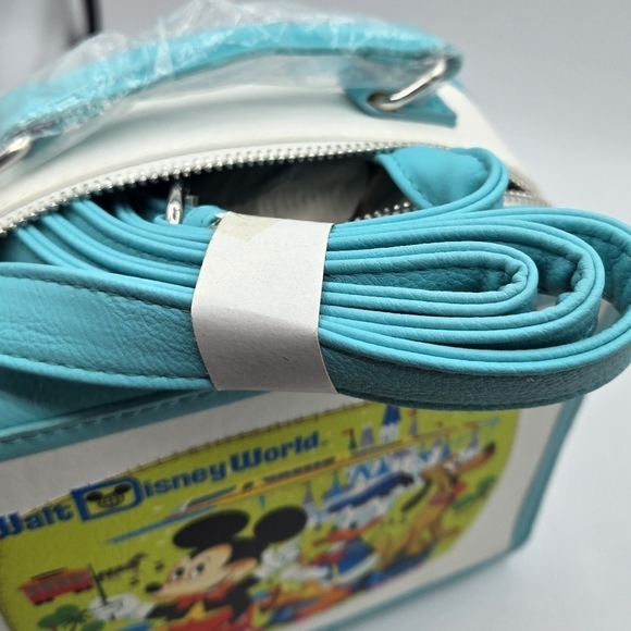 Loungefly Disney Parks 50th Anniversary Vault Collection Lunchbox Crossbody Bag - Picture 6 of 9